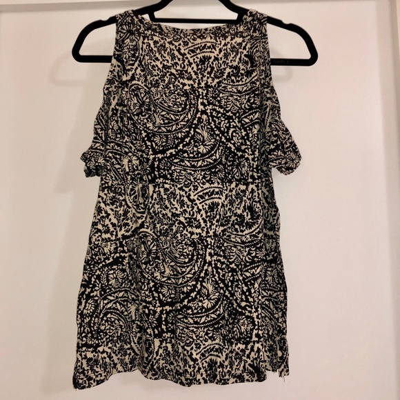 Lucky Brand Cold Shoulder Tee - Picture 2 of 2